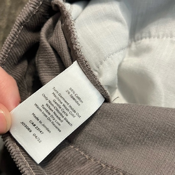 NWT Talbots Simply Flattering Corduroy Stretch Slimming Straight Leg Pants - Picture 5 of 9
